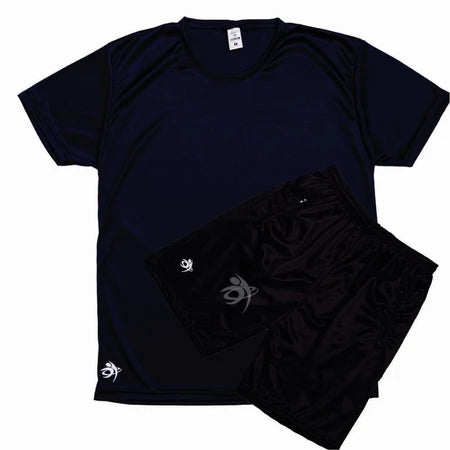 Kit 1 Bermuda Esportiva + 1 Camiseta Masculina Dry Fit Academia