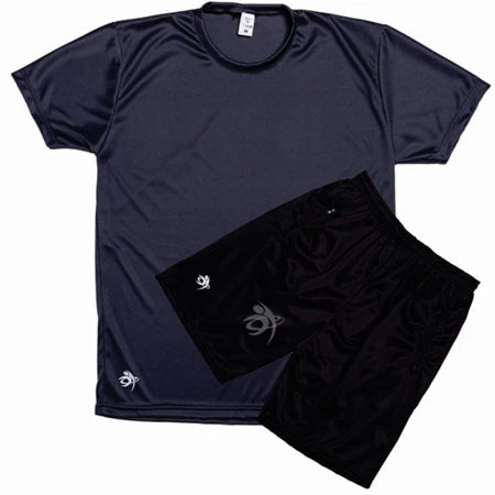 Kit 1 Bermuda Esportiva + 1 Camiseta Masculina Dry Fit Academia