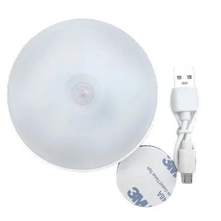 Kit Luminária Led Sensor De Presença