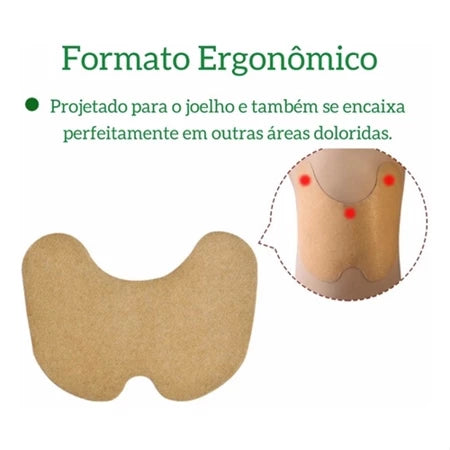 Kit 10 a 40 Adesivos Alivio De Dor