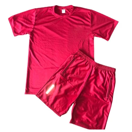 Kit 1 Bermuda Esportiva + 1 Camiseta Masculina Dry Fit Academia