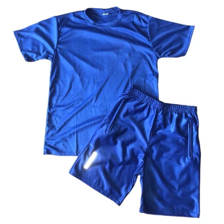 Kit 1 Bermuda Esportiva + 1 Camiseta Masculina Dry Fit Academia