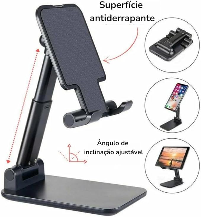 Suporte Para Celular e Tablet Dobrável