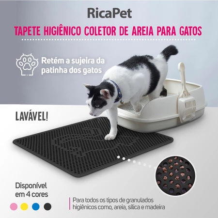Tapete Higiênico P/gatos Anti Sujeira