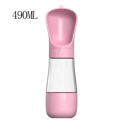 2 Em 1 Garrafa De Água Portátil 490ML