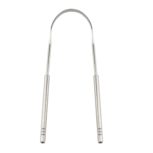 Limpador De Língua Aço Inox