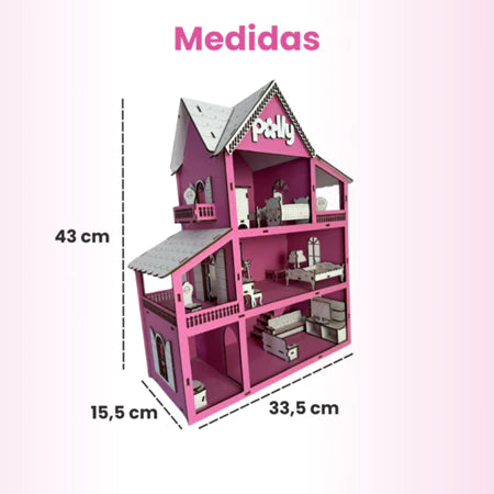 Casinha de Boneca Infantil