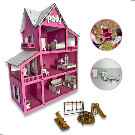 Casinha de Boneca Infantil
