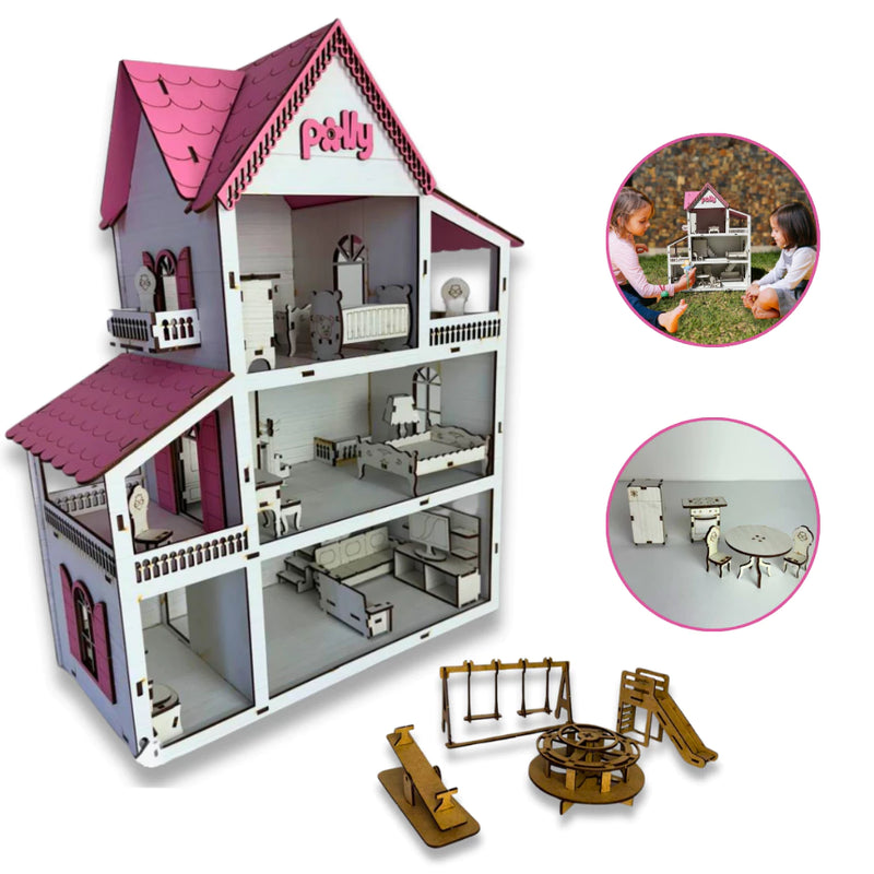 Casinha de Boneca Infantil