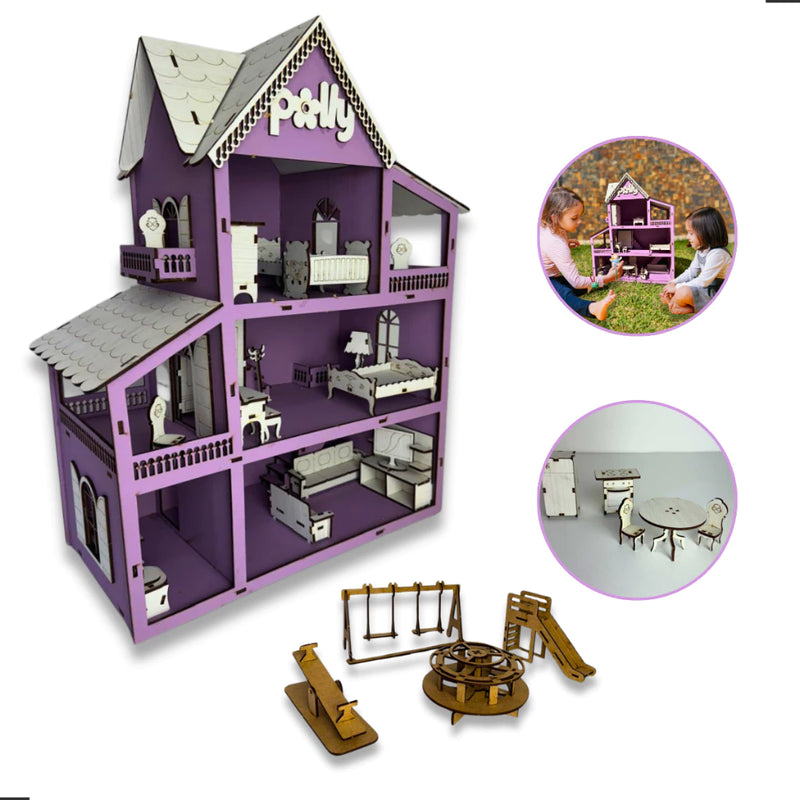 Casinha de Boneca Infantil
