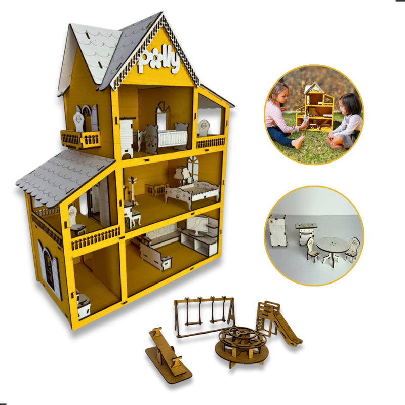Casinha de Boneca Infantil