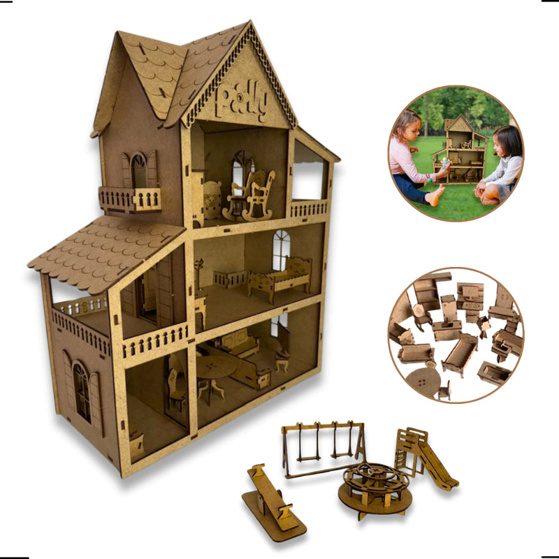 Casinha de Boneca Infantil