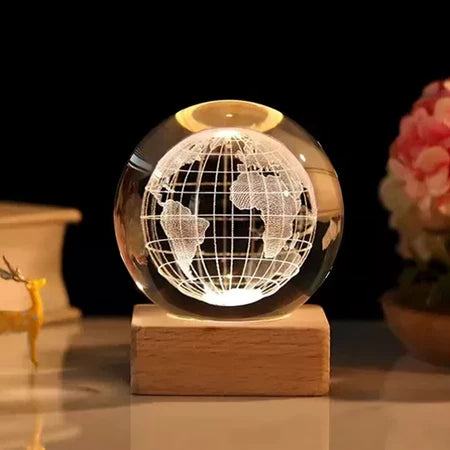Luminária Cristal de Mesa