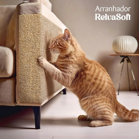 Arranhador Adesivo: Sofá, Cama e Móveis Para Gato
