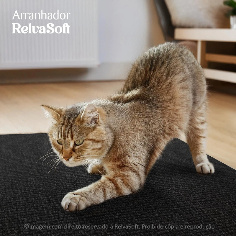 Arranhador Adesivo: Sofá, Cama e Móveis Para Gato
