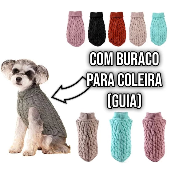 Roupa de Frio Cachorro e Gato