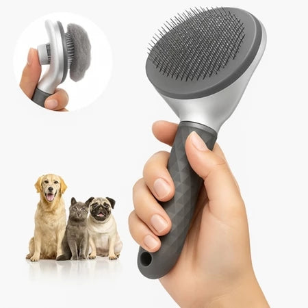 Escova Tira Pelos Cães e Gatos