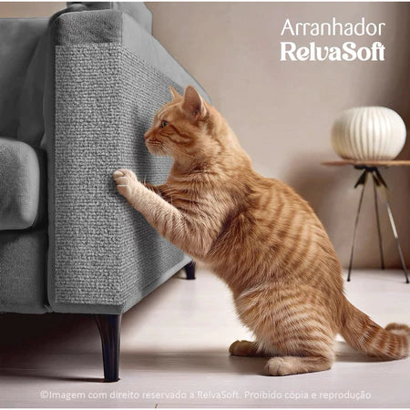 Arranhador Adesivo: Sofá, Cama e Móveis Para Gato