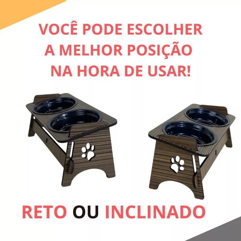 Comedouro Para Gato e Cachorro