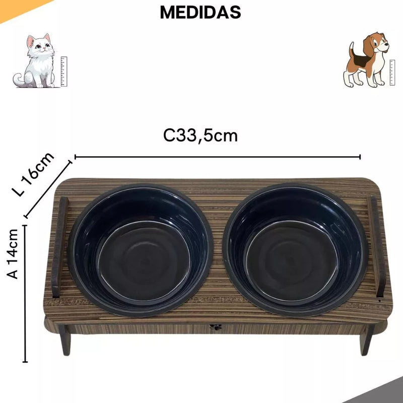 Comedouro Para Gato e Cachorro