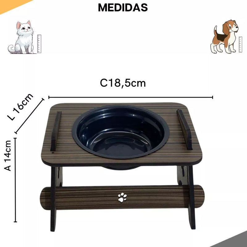 Comedouro Para Gato e Cachorro