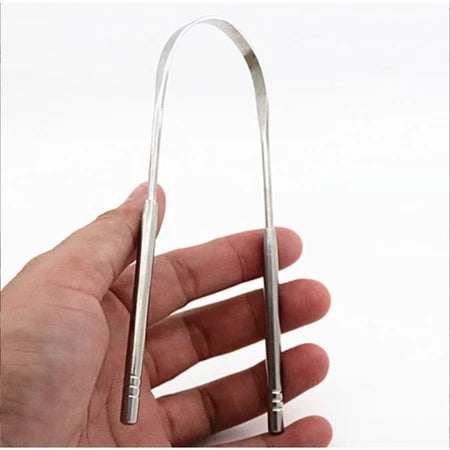 Limpador De Língua Aço Inox