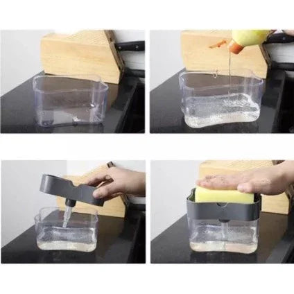 Dispensador Para Detergente 2 em 1