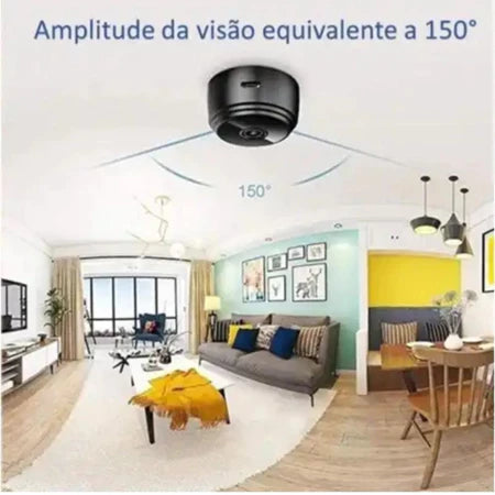 A9 HD Mini Câmera com visão noturna