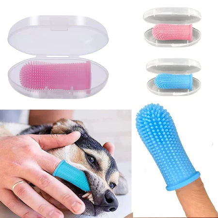 Escova de Dente Pet Silicone