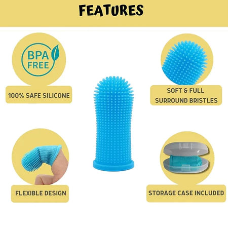 Escova de Dente Pet Silicone
