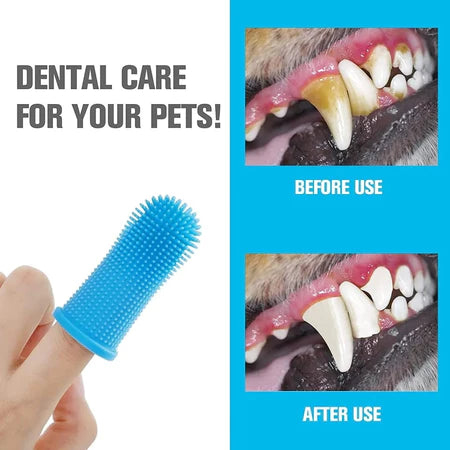 Escova de Dente Pet Silicone