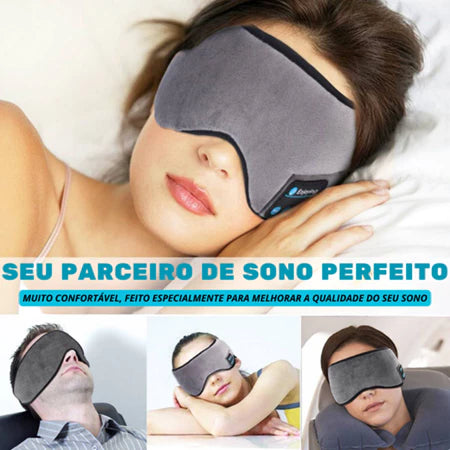 Tapa Olho Máscara de Dormir Bluetooth