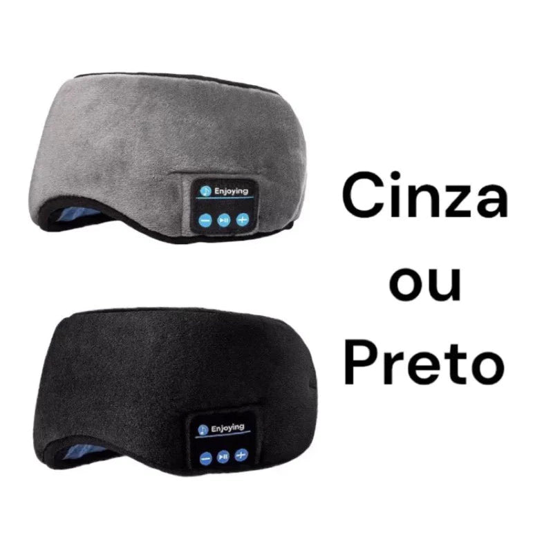 Tapa Olho Máscara de Dormir Bluetooth